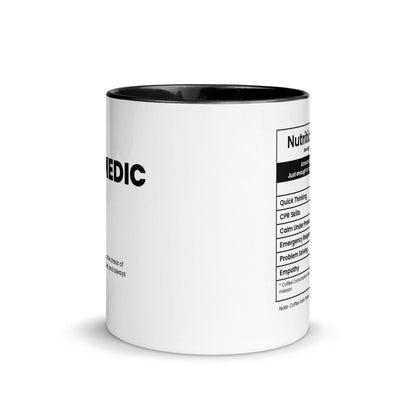 Paramedic Mug Nutrition Facts - EMS Certification Gift - LocoMug