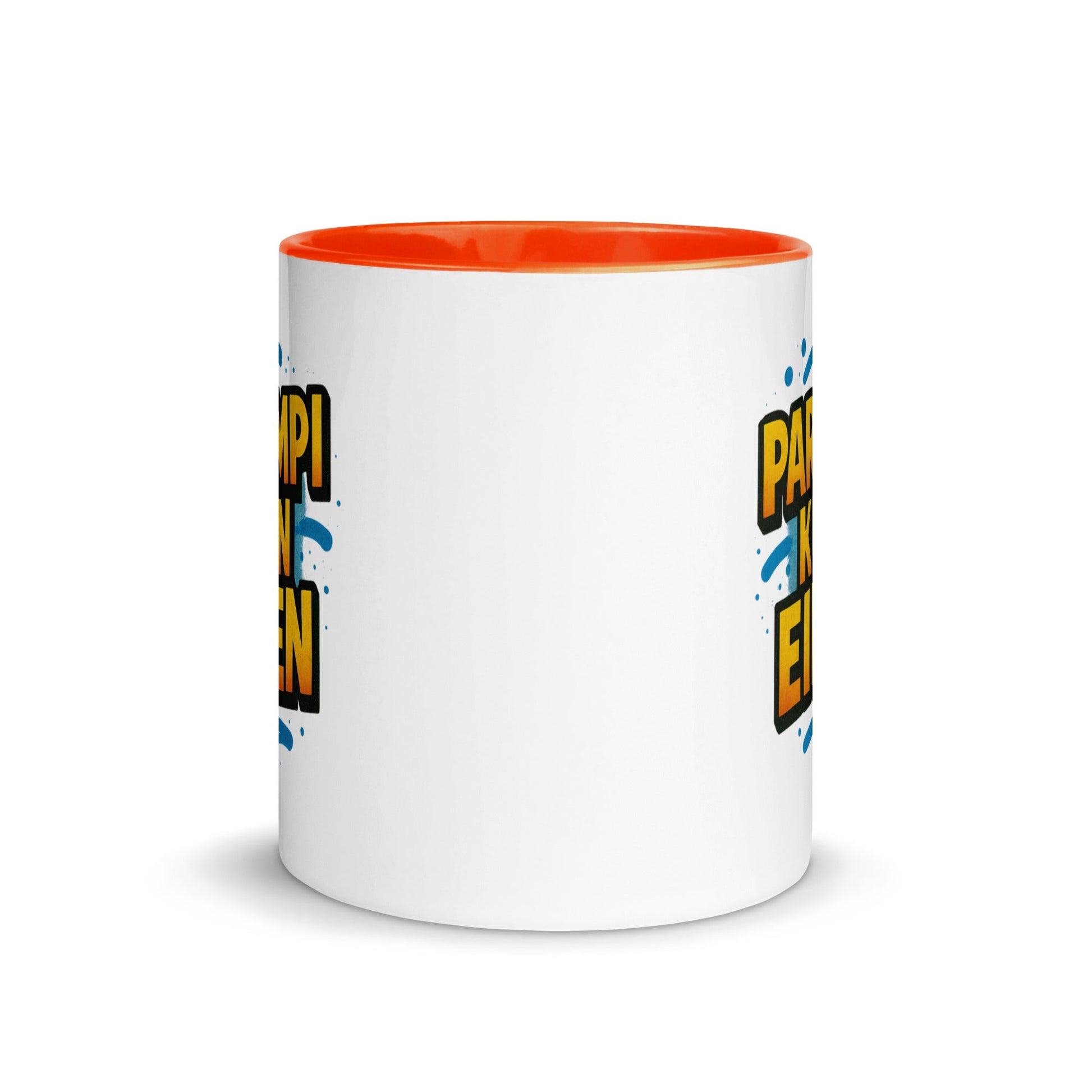 “Parempi kuin eilen” Mug with Color Inside – Finnish Focus, Caffeinated Progress - Locomug.com#funny_profession_mugs_crazy_mug _designs#