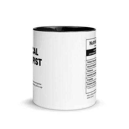 PT Mug Nutrition Facts - National Physical Therapy Day Gift - LocoMug