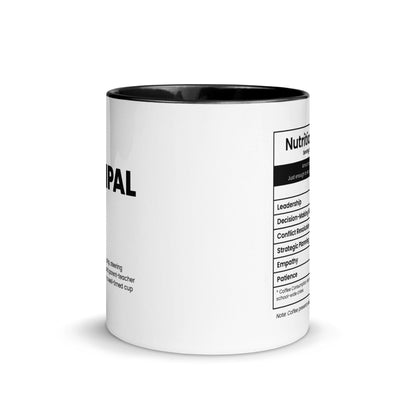 Principal Mug Nutrition Facts - Education Administrator Gift - LocoMug