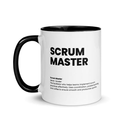 Funny Scrum Master Gift Mug - Nutrition Facts Design - LocoMug