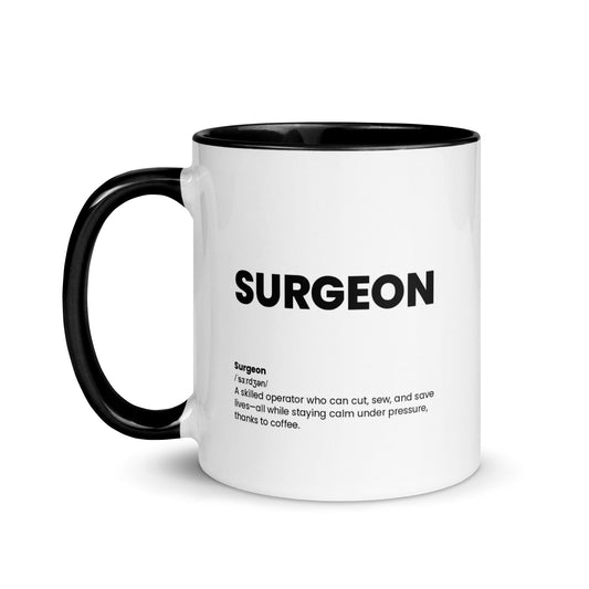 Surgeon Mug - Nutrition Facts - Locomug.com#funny_profession_mugs_crazy_mug _designs#