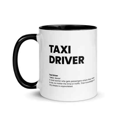 Funny Taxi Driver Gift Mug - Nutrition Facts Design - Driver Gift - LocoMug