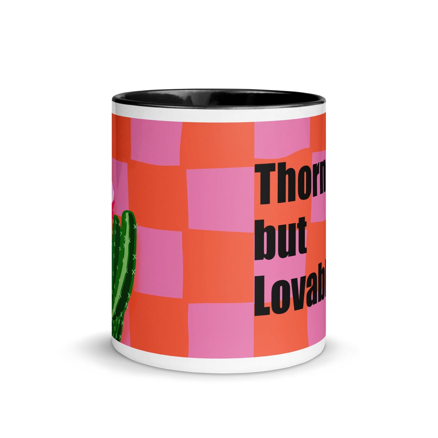 Thorny but Lovable Cactus Illustration Coffee Mug - Locomug.comfunny_profession_mugs_crazy_mug _designs