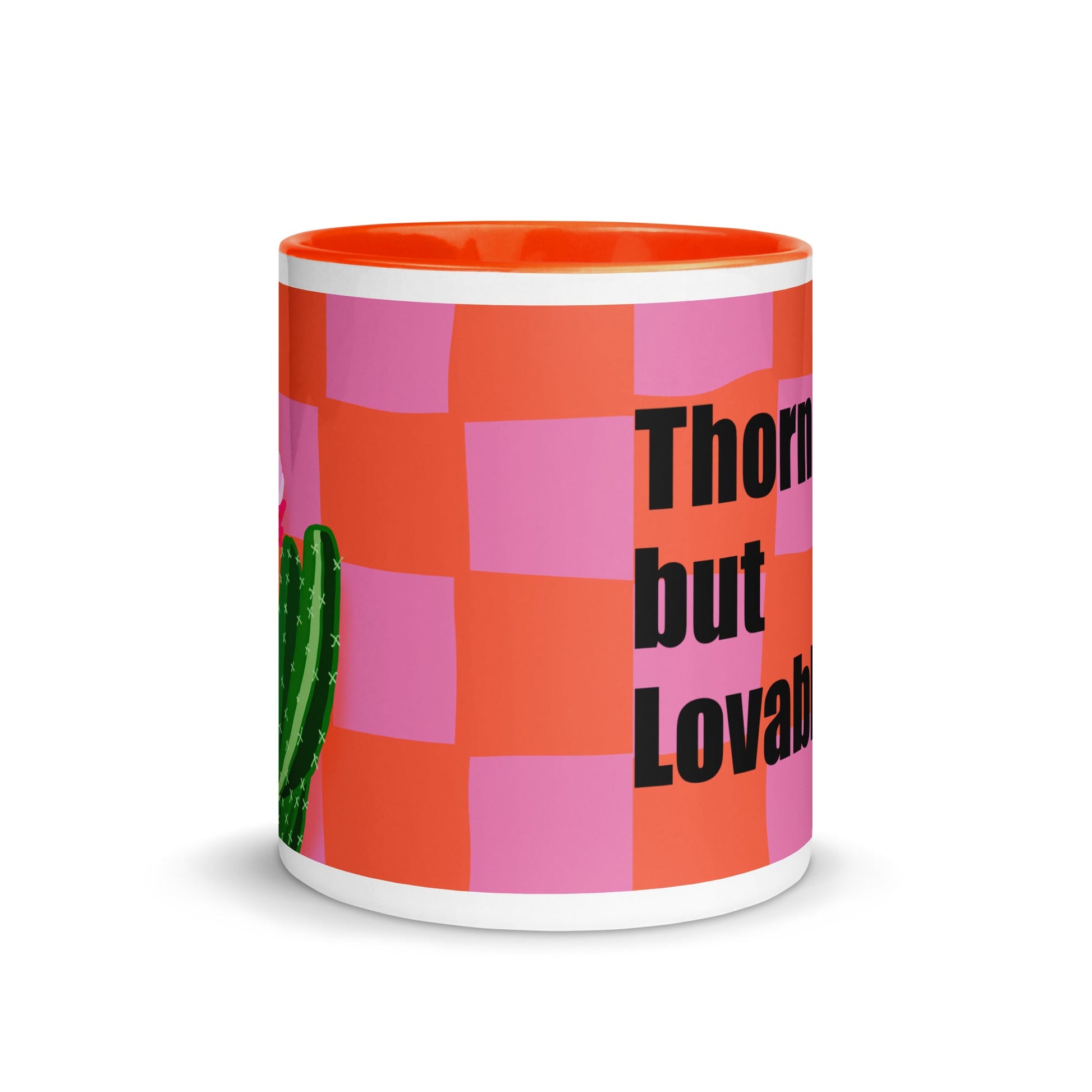 Thorny but Lovable Cactus Illustration Coffee Mug - Locomug.comfunny_profession_mugs_crazy_mug _designs