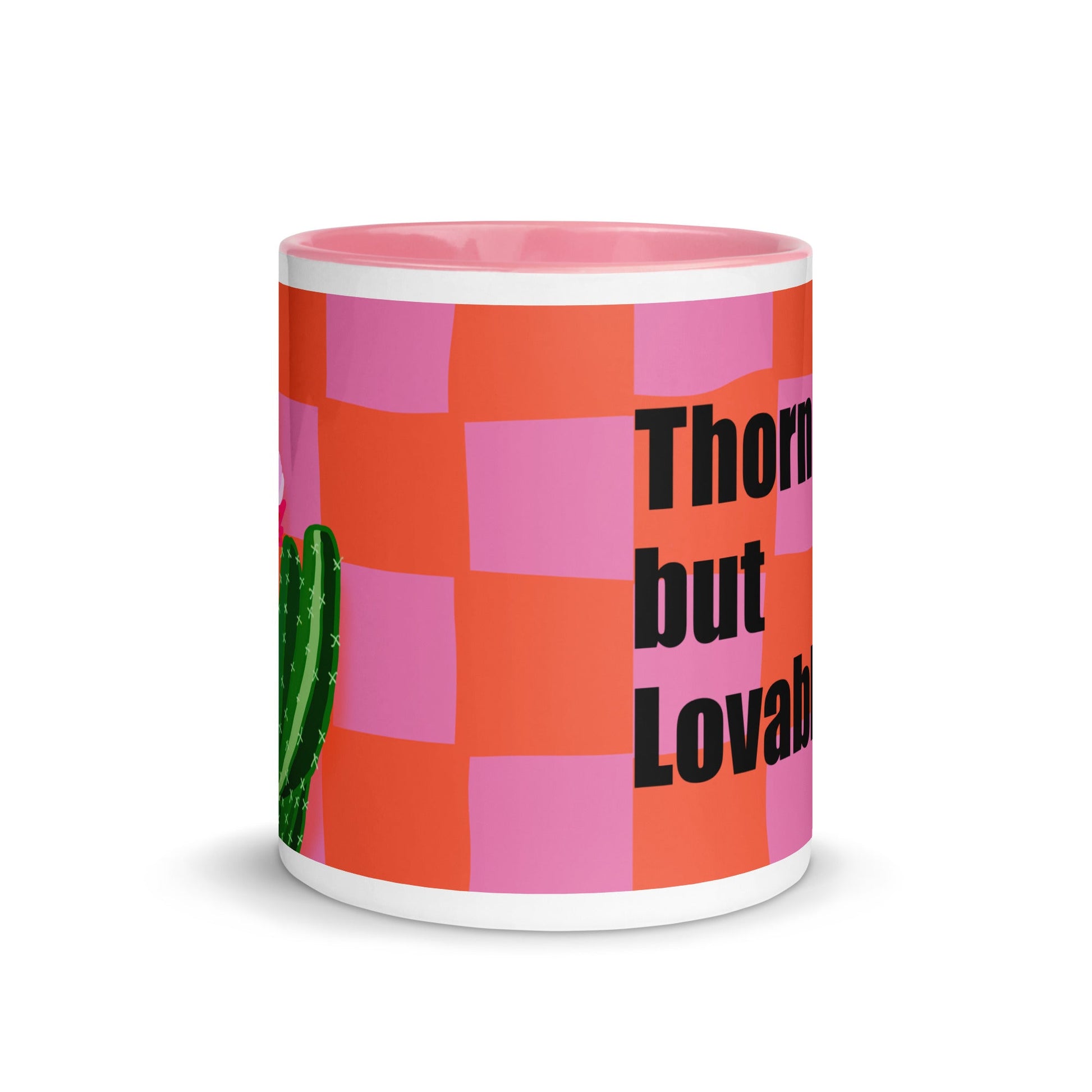 Thorny but Lovable Cactus Illustration Coffee Mug - Locomug.comfunny_profession_mugs_crazy_mug _designs