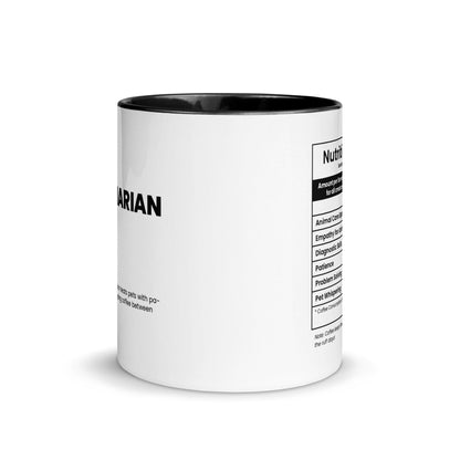 Veterinarian Mug - Nutrition Facts - Locomug.com#funny_profession_mugs_crazy_mug _designs#